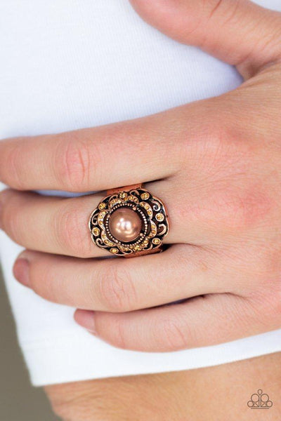 Paparazzi Pearl Princess - Copper