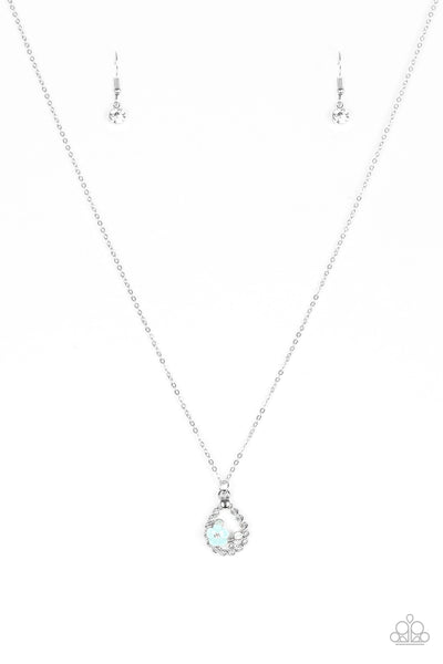 Paparazzi Serene Spring Showers - Blue Necklace