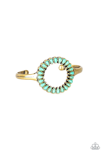 Paparazzi Divinely Desert - Brass Bracelet