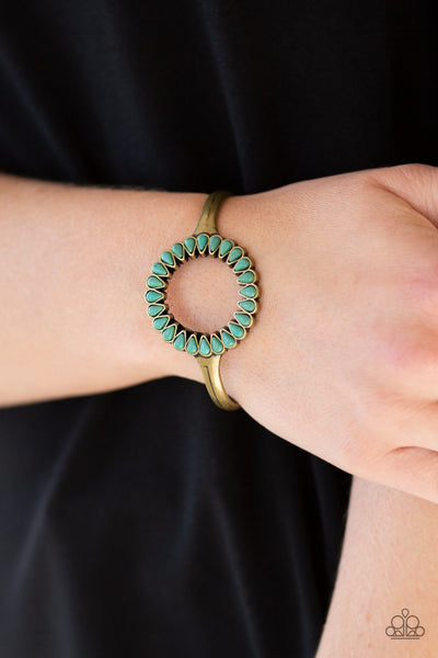 Paparazzi Divinely Desert - Brass Bracelet