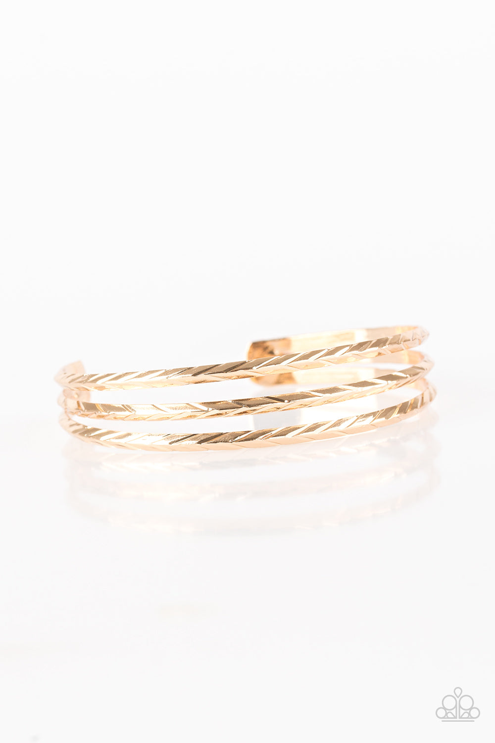 Paparazzi Eastern Empire - Gold Bracelet