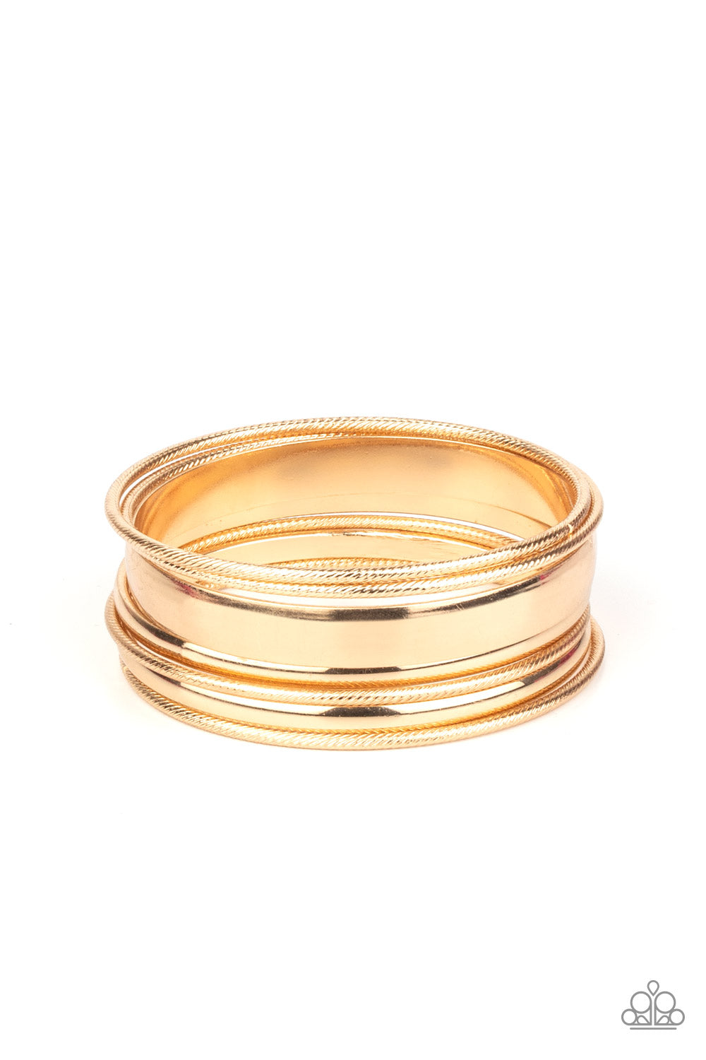 Paparazzi Sahara Shimmer - Gold Bracelet