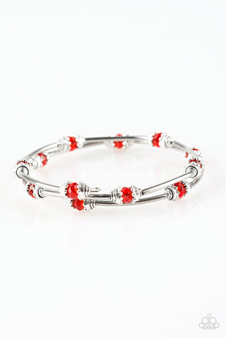 Paparazzi Into Infinity - Red Bracelet