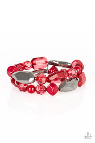 Paparazzi Rockin' Rock Candy - Red
