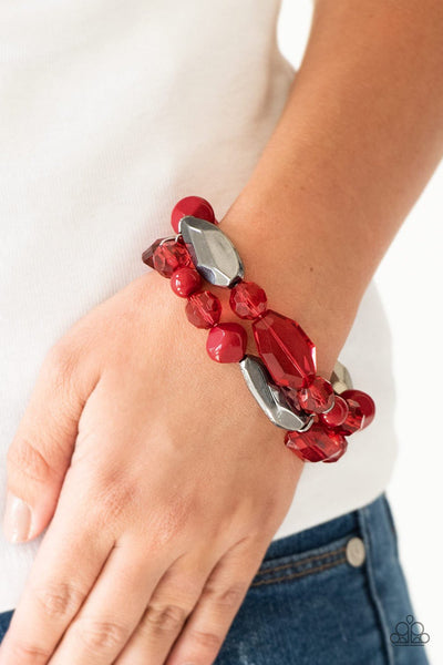 Paparazzi Rockin' Rock Candy - Red