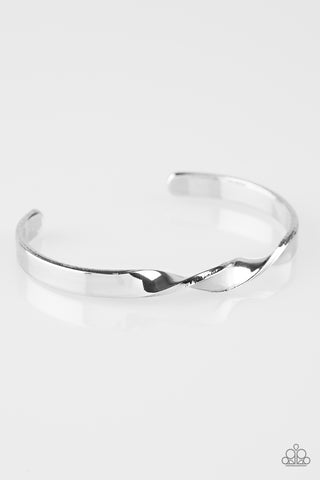 Paparazzi Traditional Twist - Silver Bracelet