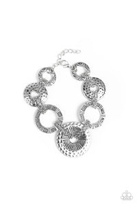 Paparazzi Way Wild - Silver Bracelet