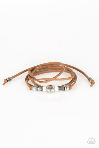 Paparazzi Find Your Way - White Bracelet