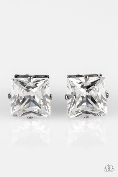 Paparazzi Prima Donna Drama - Black Earrings