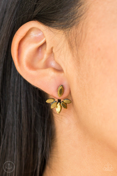 Paparazzi Radical Refinement - Brass Earrings