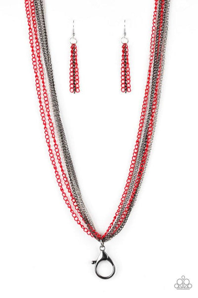Paparazzi Colorful Calamity - Red