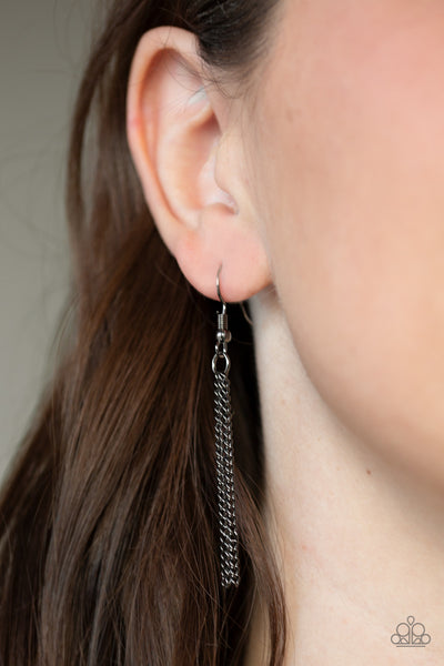 Paparazzi Artificial Arches - Black Necklace