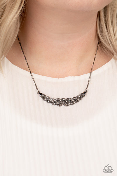 Paparazzi Whatever Floats Your YACHT - Black Necklace