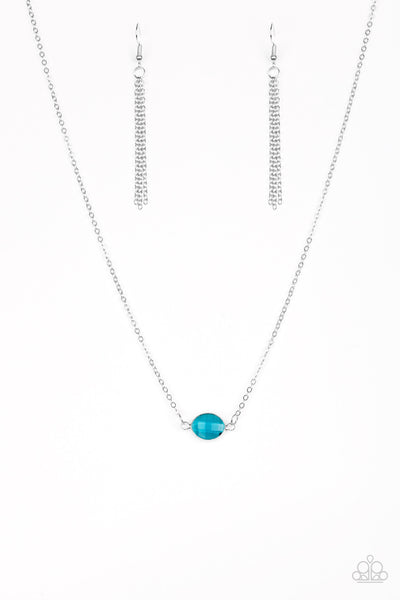 Paparazzi Fashionably Fantabulous - Blue Necklace