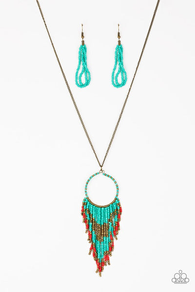 Paparazzi Badlands Beauty - Blue