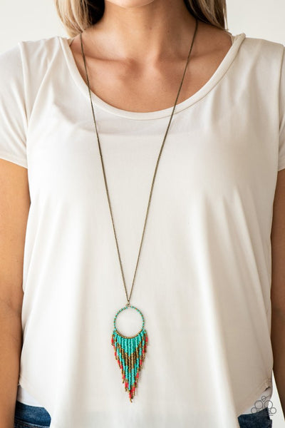 Paparazzi Badlands Beauty - Blue