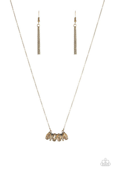 Paparazzi Deco Decadence - Brass Necklace