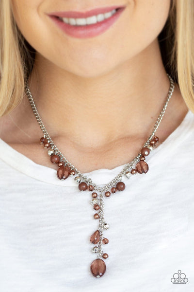 Paparazzi Crystal Couture - Brown