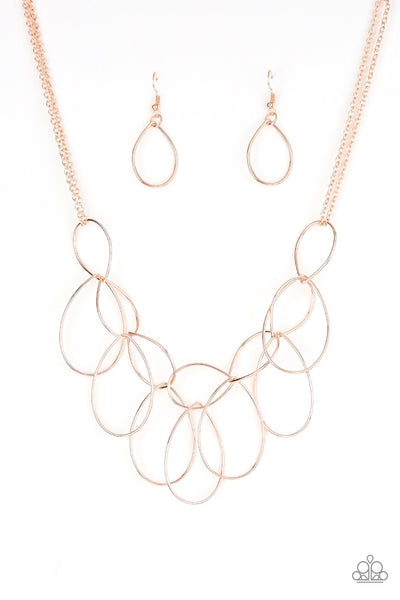 Paparazzi Top-TEAR Fashion - Rose Gold
