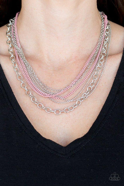 Paparazzi Intensely Industrial - Pink