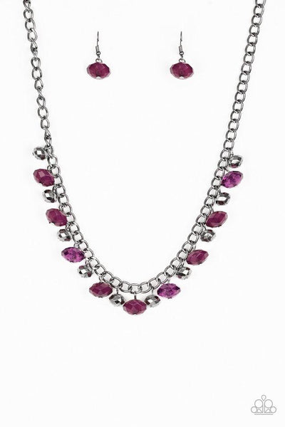 Paparazzi Runway Rebel - Purple Necklace