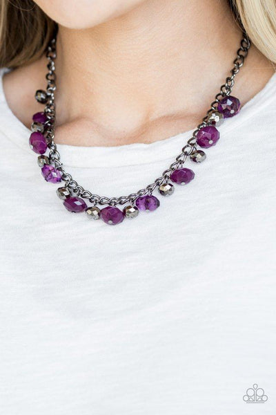 Paparazzi Runway Rebel - Purple Necklace