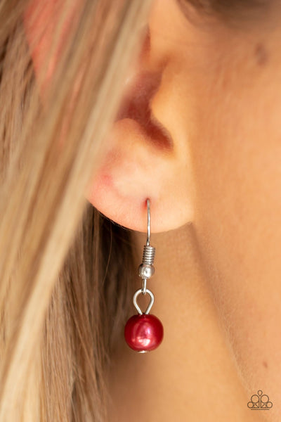 Paparazzi Bold Balancing Act - Red Necklace