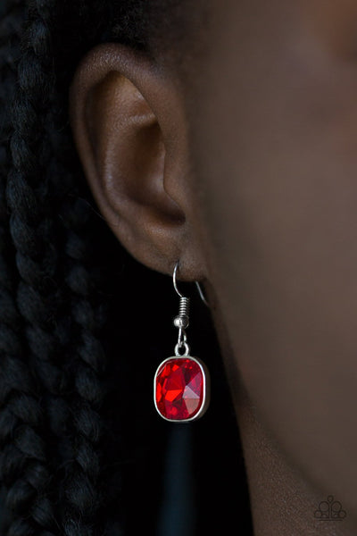Paparazzi Dynamite Dazzle - Red Necklace