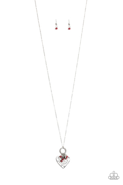 Paparazzi Romeo Romance - Red Necklace