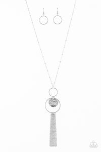 Paparazzi Faith Makes All Things Possible - Silver Necklace