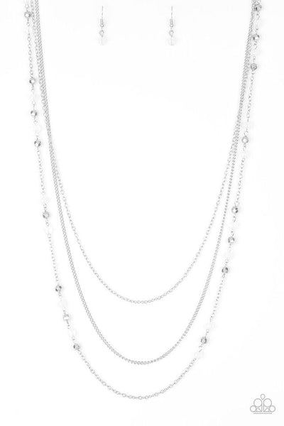 Paparazzi Colorful Cadence - White