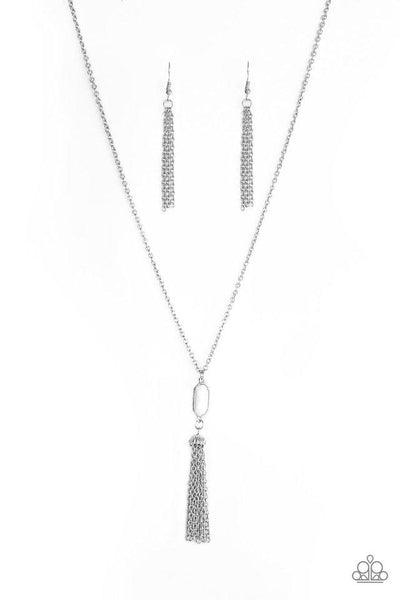 Paparazzi Tassel Tease - White