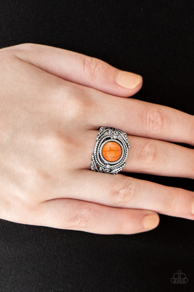 Paparazzi Stand Your Ground - Orange Ring