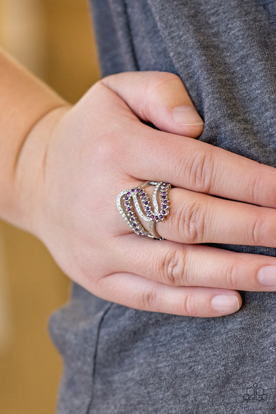 Paparazzi Make Waves - Purple Rings
