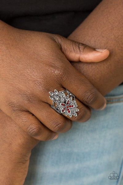 Paparazzi Formal Floral - Red