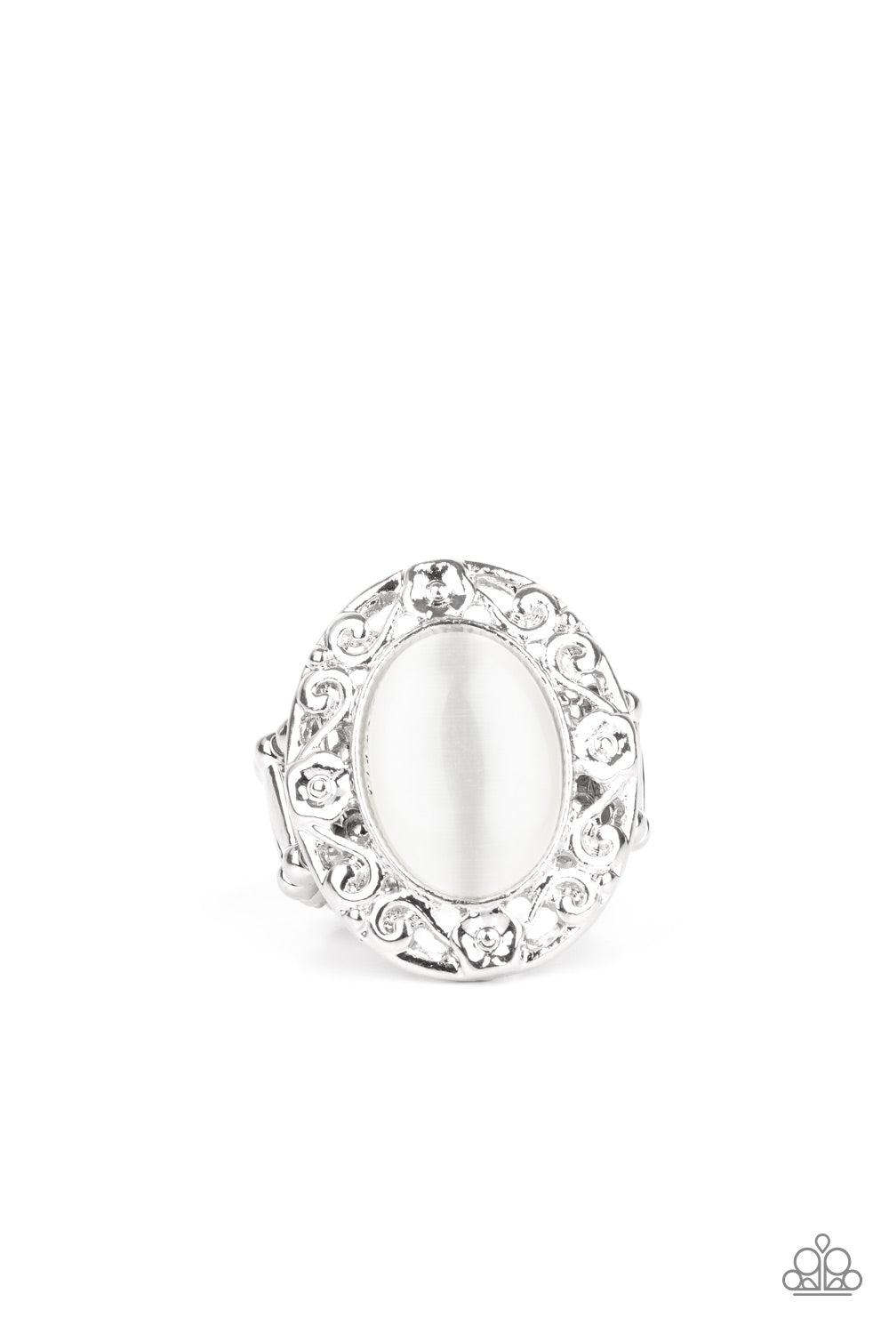 Paparazzi Moonlit Marigold - White Ring