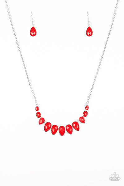 Paparazzi Maui Majesty - Red Necklace