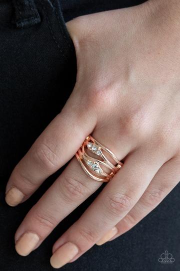 Paparazzi Cash Dash - Rose Gold