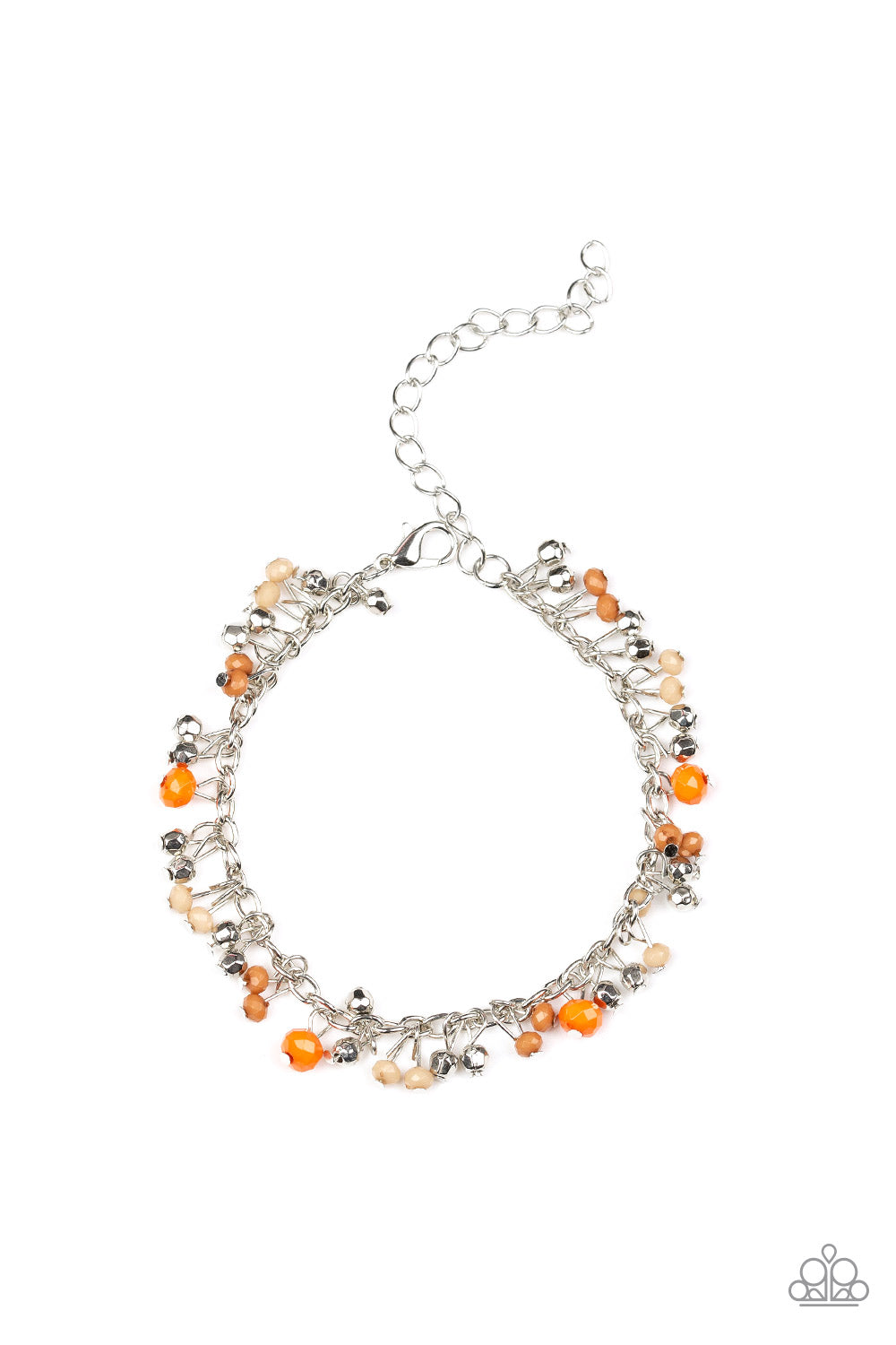 Paparazzi Aquatic Adventure - Orange Bracelet