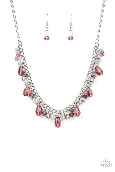 Paparazzi Courageously Catwalk - Purple Necklace