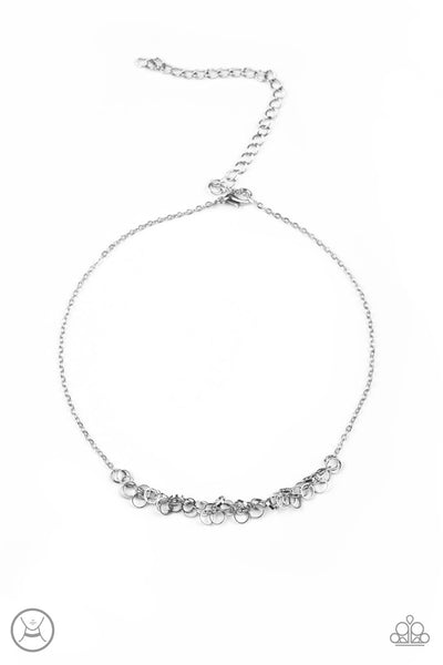 Paparazzi Cat Got Your Tongue? - Silver Necklace