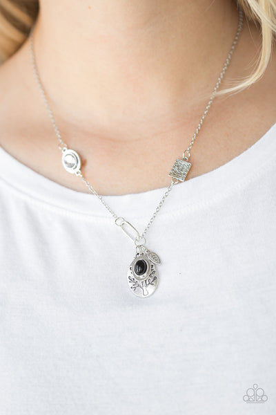 Paparazzi Wanderlust Way - Black Necklace
