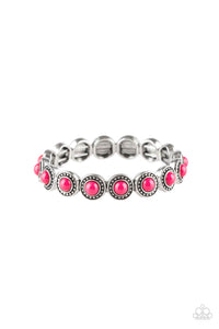 Paparazzi Globetrotter Goals - Pink Bracelet