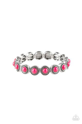 Paparazzi Globetrotter Goals - Pink Bracelet