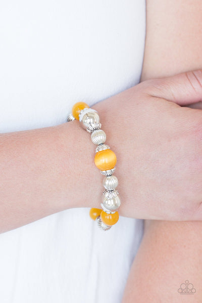 Paparazzi Once Upon A MARITIME - Yellow Bracelet