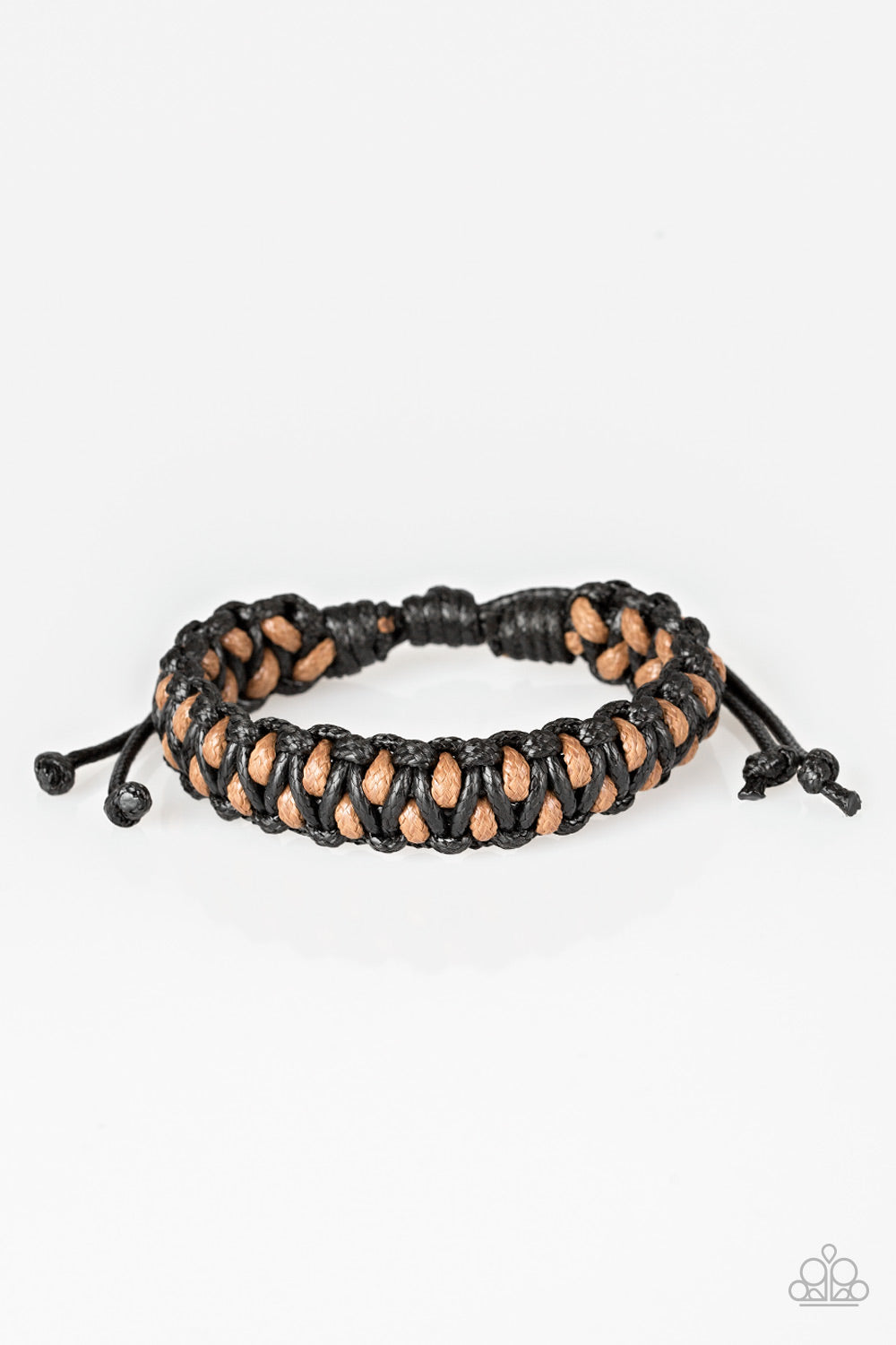 Paparazzi KNOT Again! - Black Bracelet