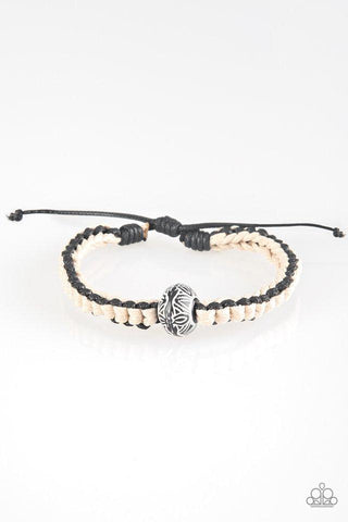 Paparazzi Tropic Trek - Black Bracelet