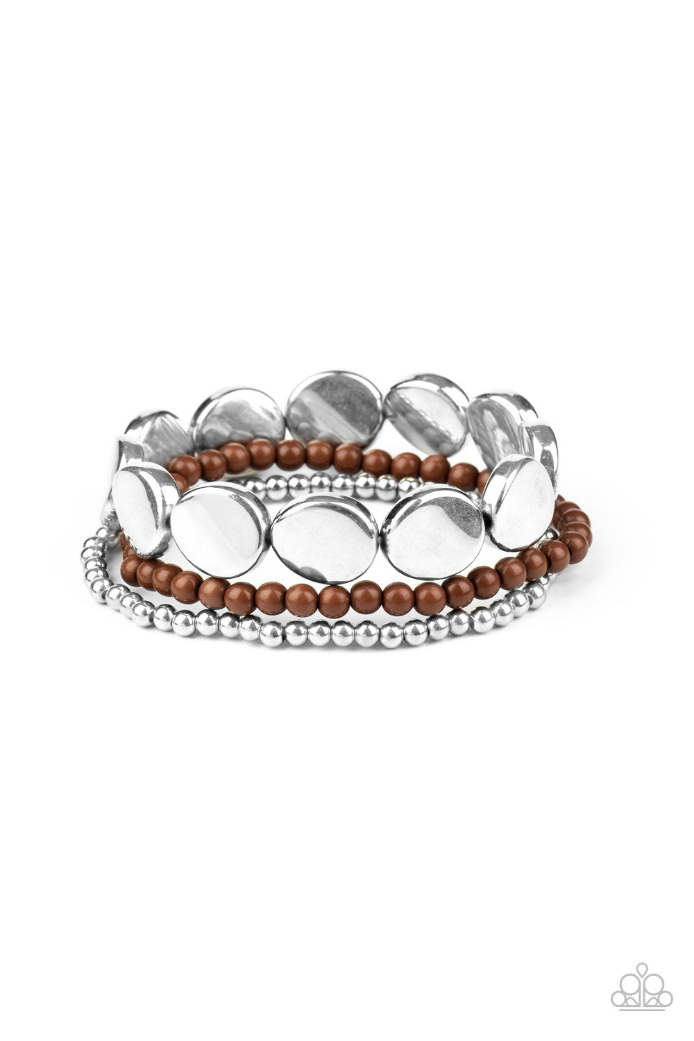 Paparazzi Beyond The Basics - Brown Bracelet