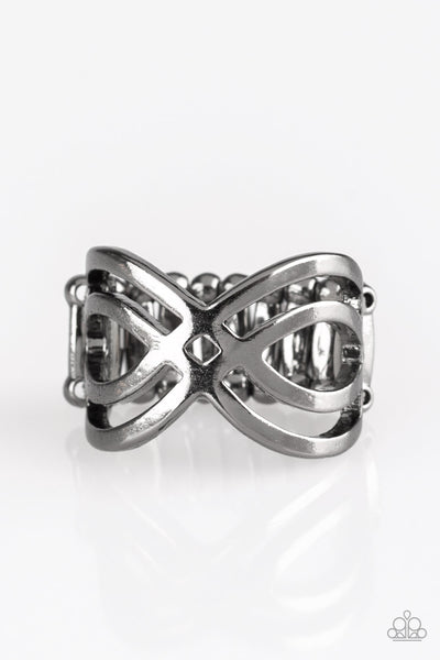 Paparazzi Infinite Fashion - Black Ring