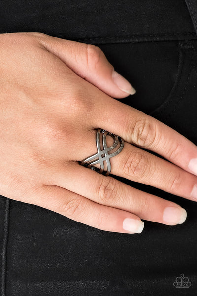 Paparazzi Infinite Fashion - Black Ring
